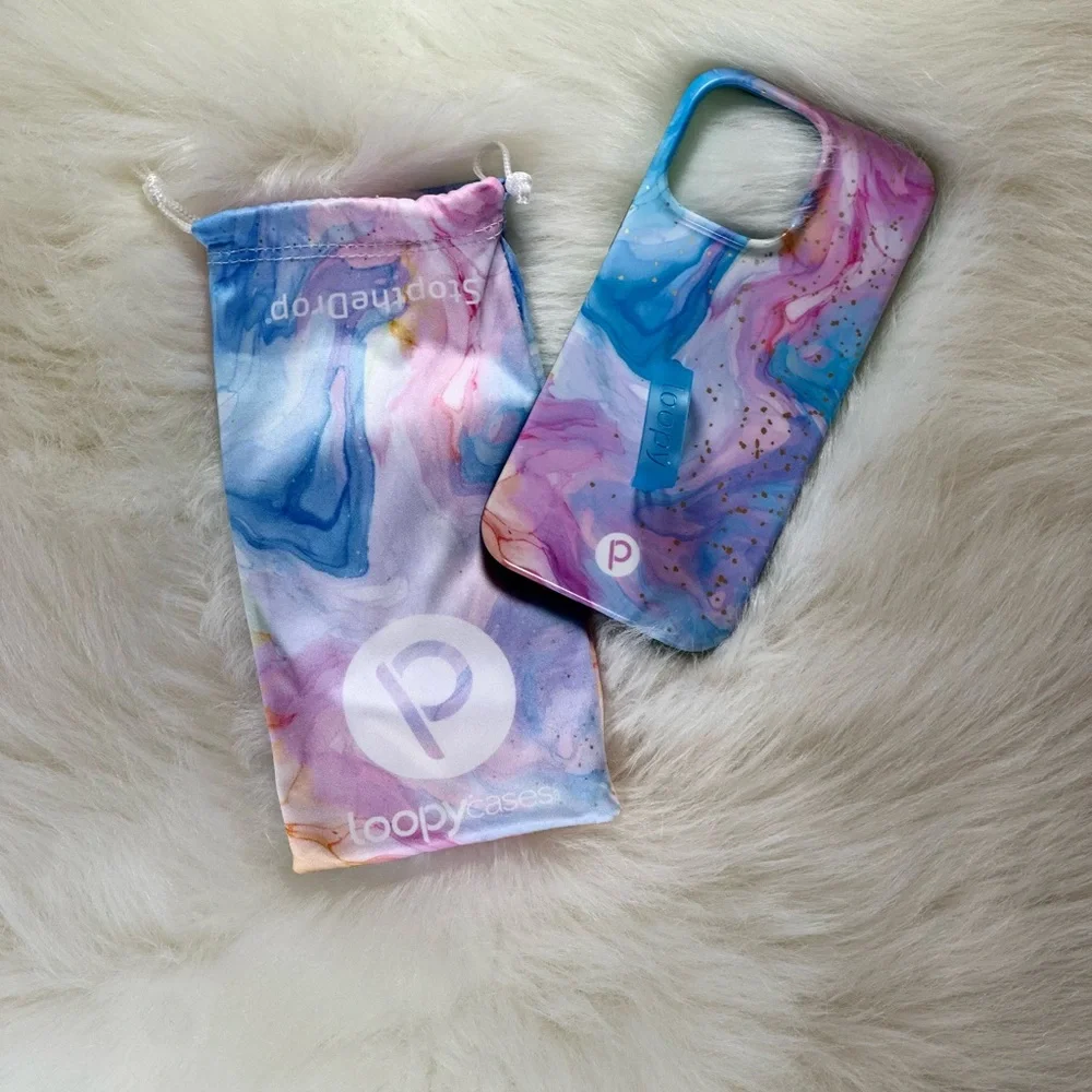 Loopy Cotton Candy Swirl Case iPhone 14 Pro Max